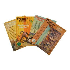 Frontier Times Magazine Lot Of 4 January May July November 1965 Editions Western